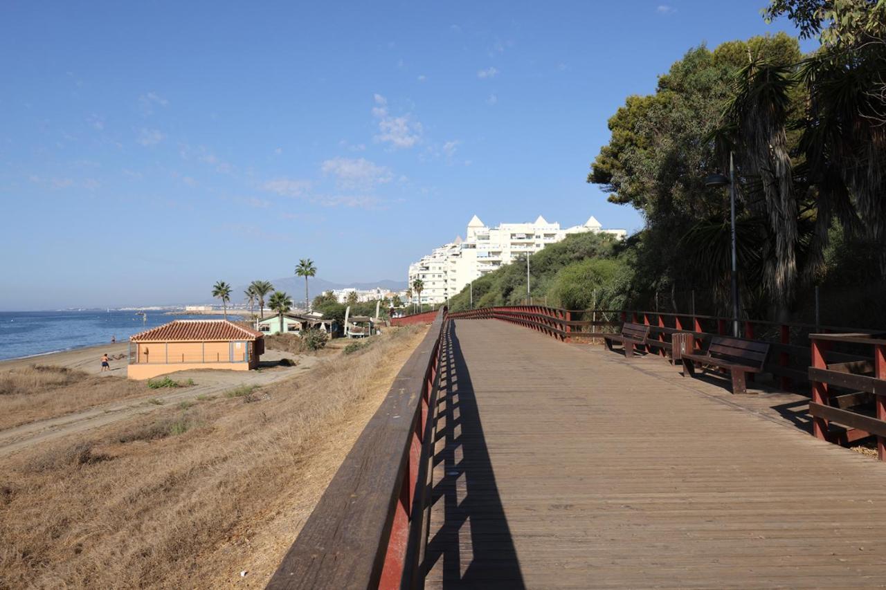 Lujo En Banana Beach Primera Linea De Playa Marbella Esterno foto